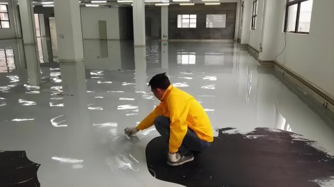 黄冈防腐防静电地坪,防腐防静电自流平地坪